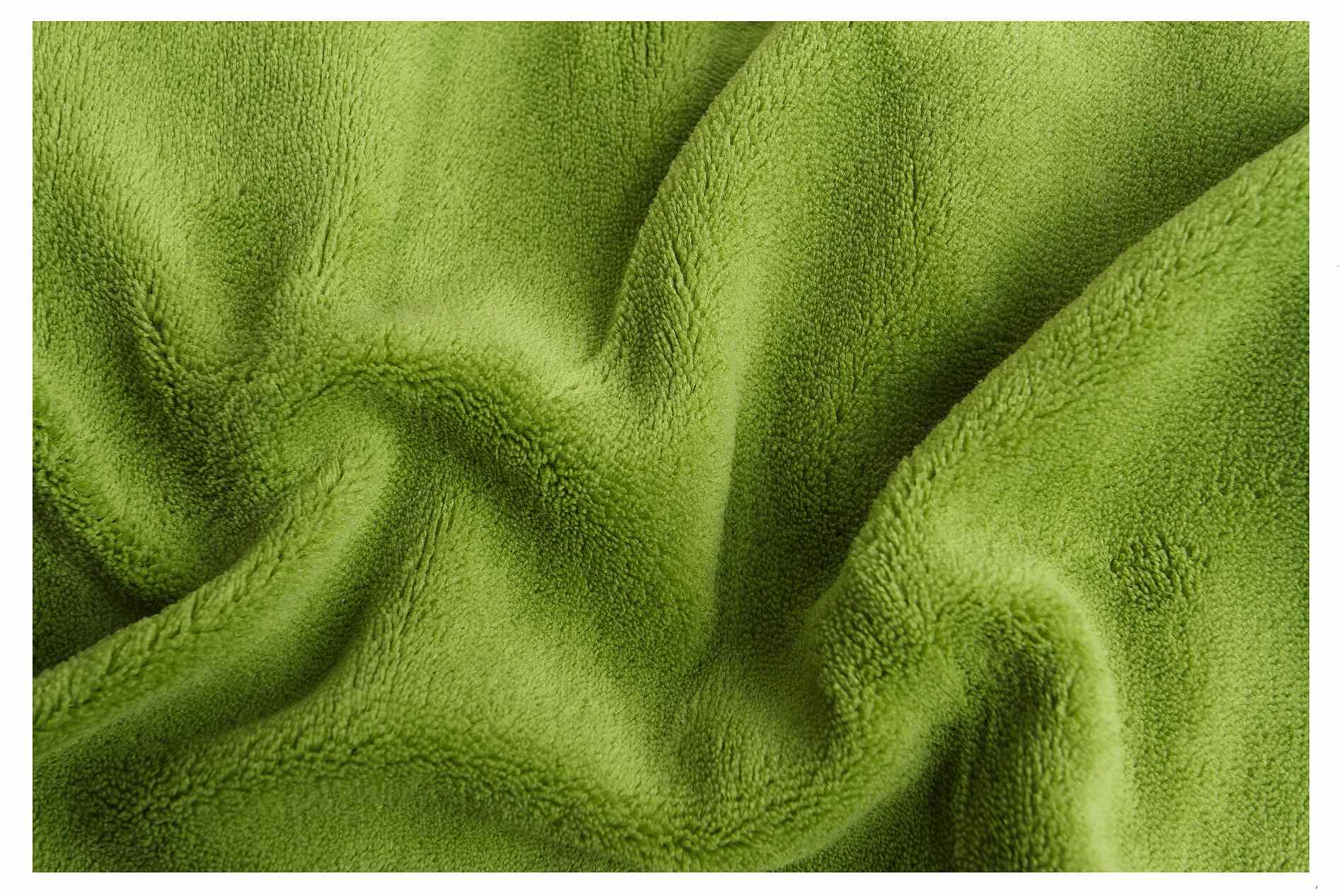 Prostěradlo mikroflanel kiwi (zelená) 180x200x20 cm
