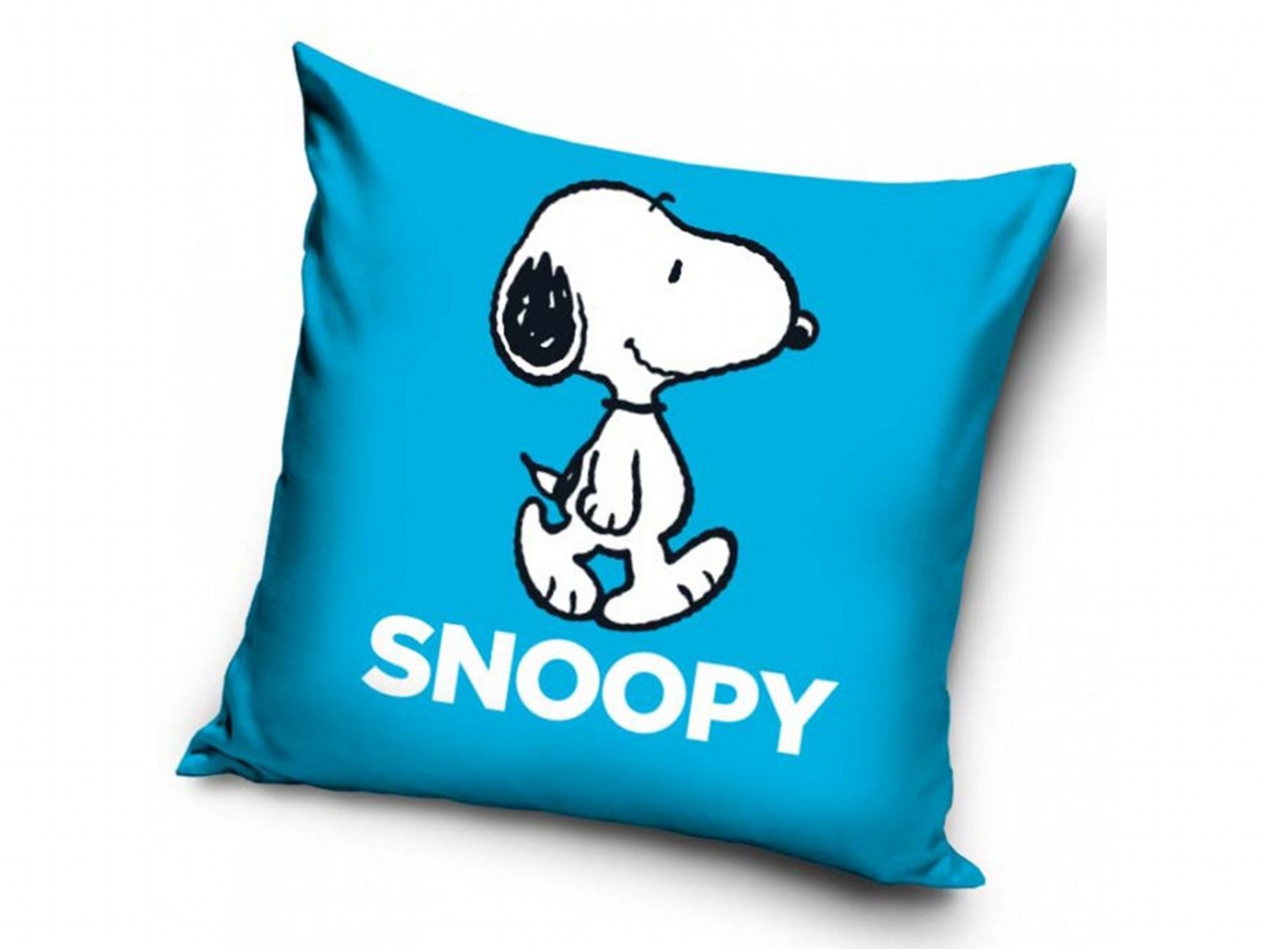 Povlak na polštářek Snoopy blue 40x40 cm