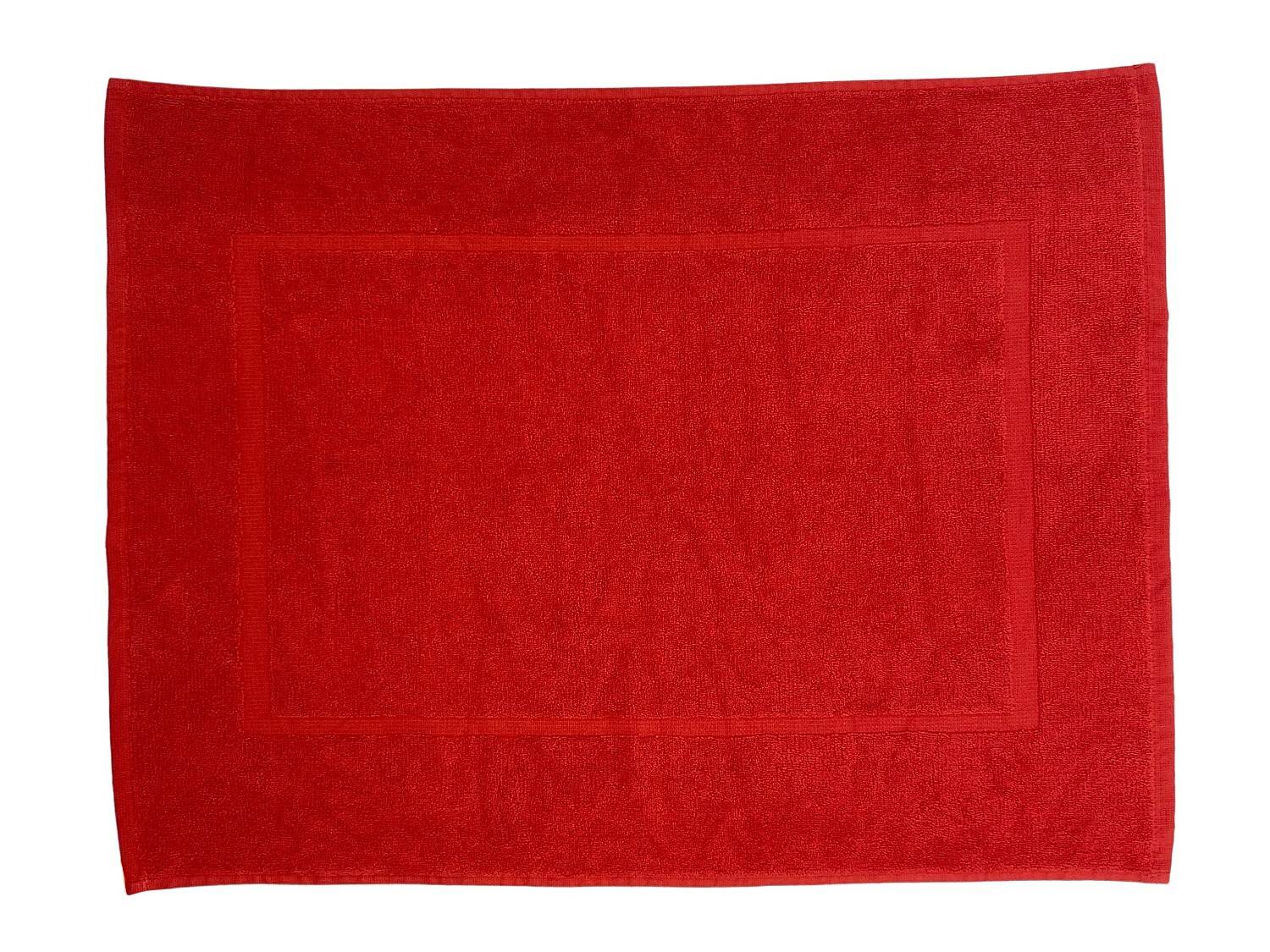 Koupelnová předložka Comfort červená 50x70 cm